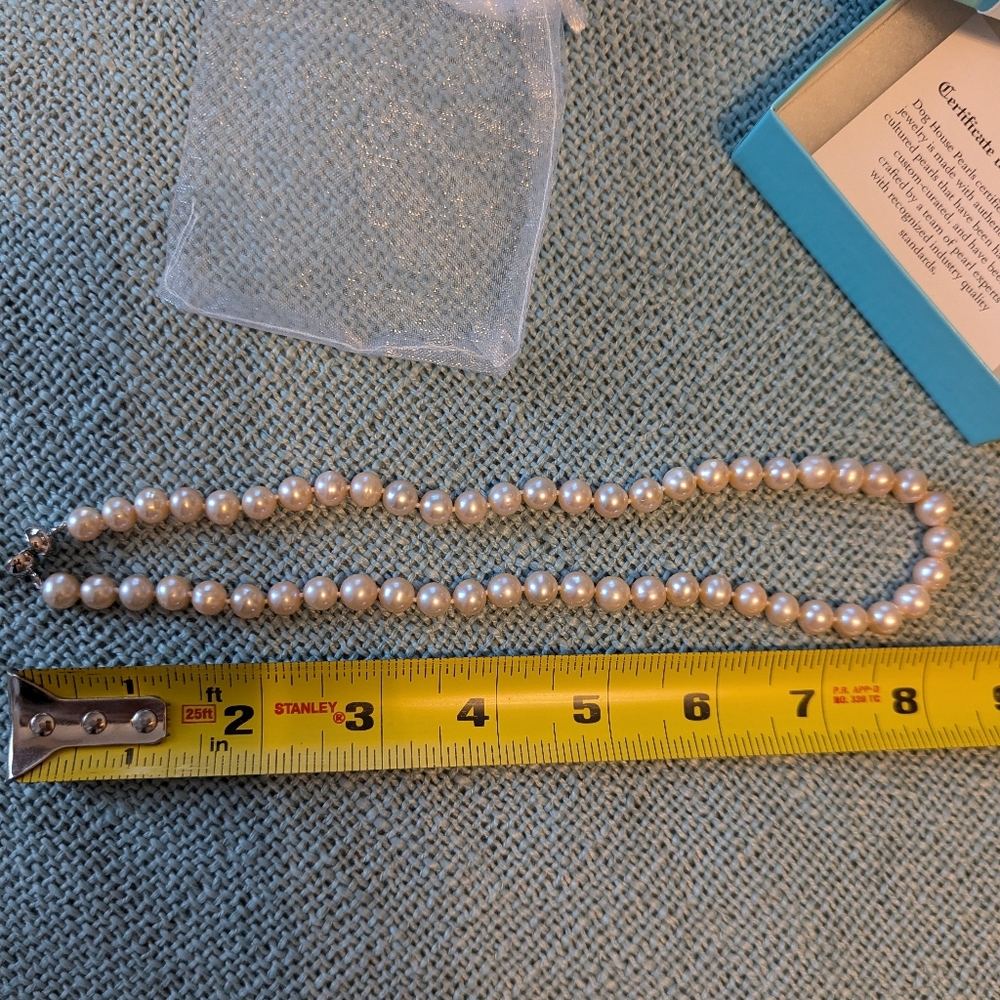 DH Pearls A+ signature freshwater pearl strand necklace - Picture 2 of 5